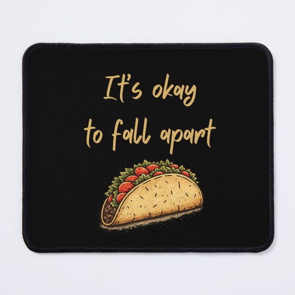 Item preview, Its Okay To Fall Apart Vintage Taco - Mental Health Humor designed and sold by DONT ASK CLUB.
