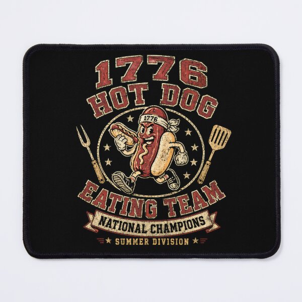 Item preview, 1776 Hot Dog Eating Team, 4th of July, Independence Day, picnic designed and sold by TheTrendsDesk.
