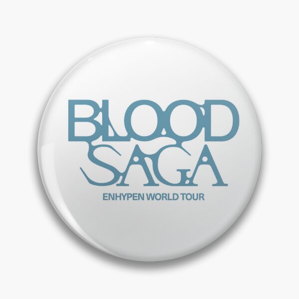 Item preview, ENHYPEN Blood Saga World Tour Minimalist Logo designed and sold by moamaxshop.