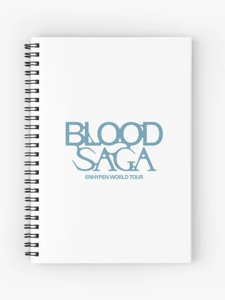 ENHYPEN Blood Saga World Tour Minimalist Logo