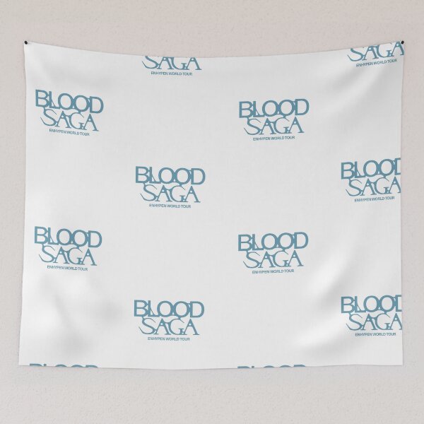 Item preview, ENHYPEN Blood Saga World Tour Minimalist Logo designed and sold by moamaxshop.