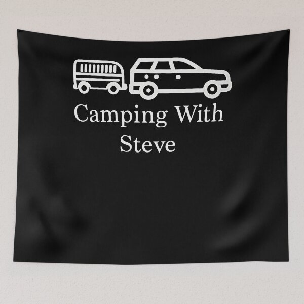 Item preview, camping with steve merch designed and sold by klabiisan.
