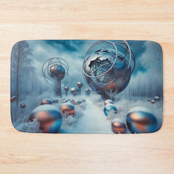 Item preview, Spheres in a winter landscape designed and sold by HerbertFlenner.