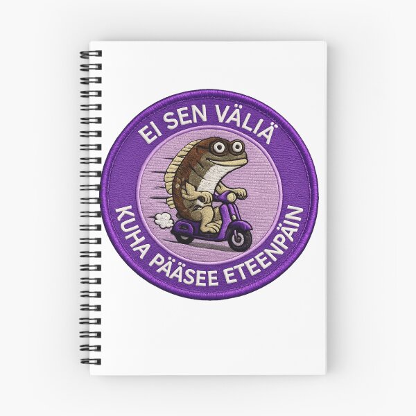 Aperçu de l'œuvre EI SEN VÄLIÄ – Kuha pääsee eteenpäin | Funny Finnish Fish Scooter Meme créée et vendue par PixelStorage.