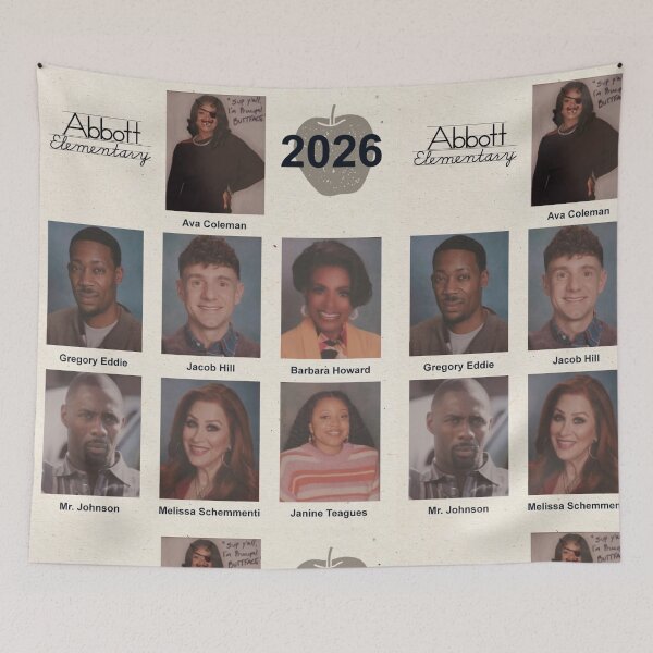 Item preview, Abbot Elementary School Portaits Cast Sitcom designed and sold by tracynguyen23.
