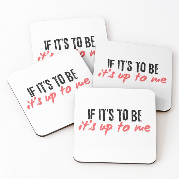 Item preview, if it’s to be it’s up to me designed and sold by LaughandLaugh.