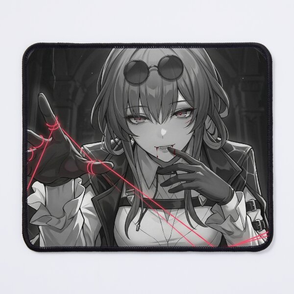 Item preview, Kafka // Honkai: Star Rail Illustration - Monochrome Gothic Vampire Mommy Anime Art designed and sold by Astraphyllia.