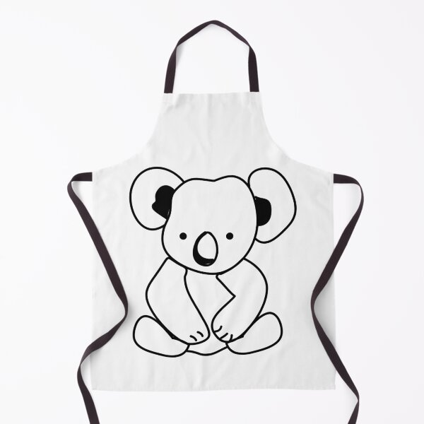 Item preview, Koala black and white cute animal designed and sold by fluffyfamcraft.