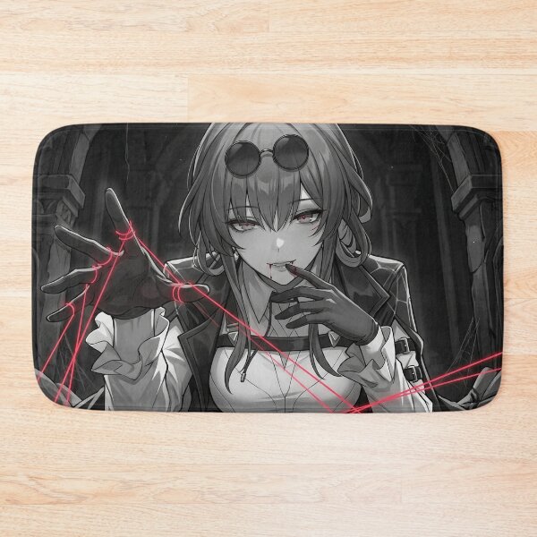 Item preview, Kafka // Honkai: Star Rail Illustration - Monochrome Gothic Vampire Mommy Anime Art designed and sold by Astraphyllia.