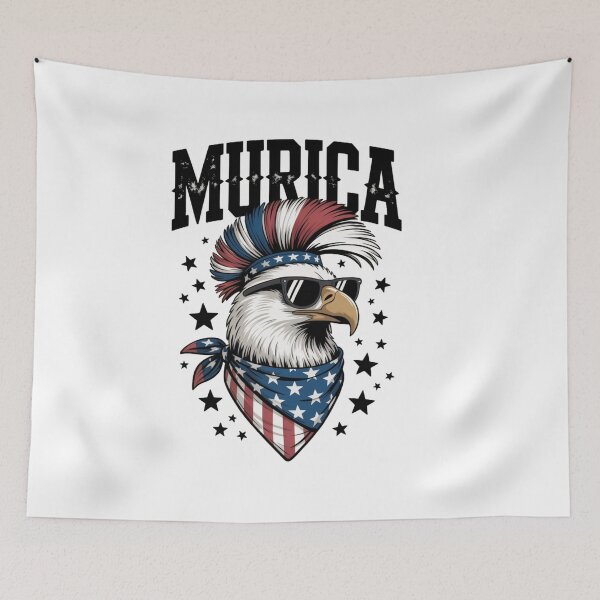 Item preview, 4th of July Mullet Eagle Murica American designed and sold by TyraYoung.