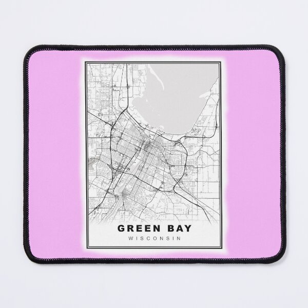 Item preview, Minimalist Green Bay Map designed and sold by Tamas Das.