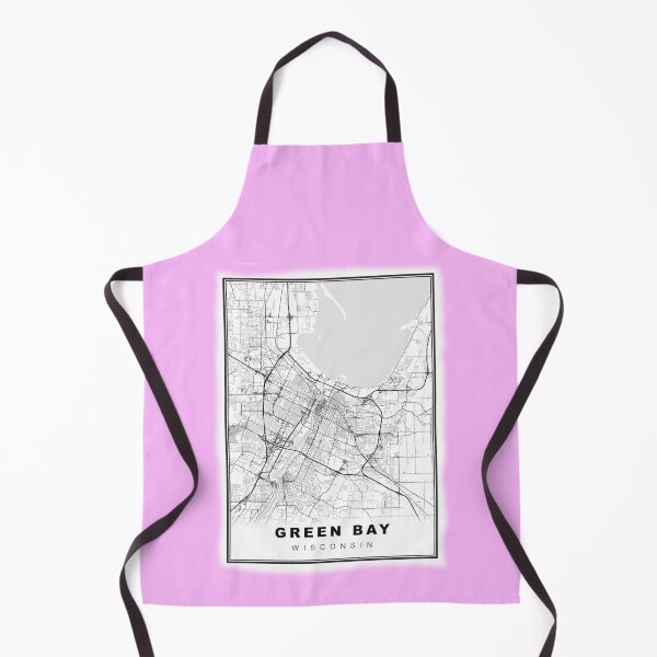 Item preview, Minimalist Green Bay Map designed and sold by Tamas Das.