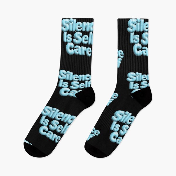 Item preview, Silence is self care designed and sold by Stefrait-7.
