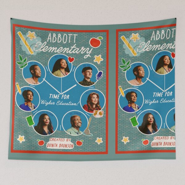 Item preview, Abbot Elementary School Portaits Cast Sitcom Graphic designed and sold by tracynguyen23.