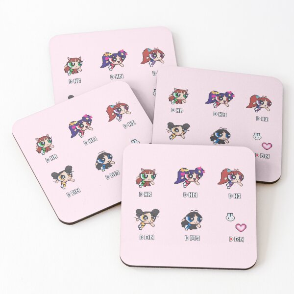 Item preview, NewJeans Powerpuff Girls Pixel Art Member Sprites designed and sold by moamaxshop.