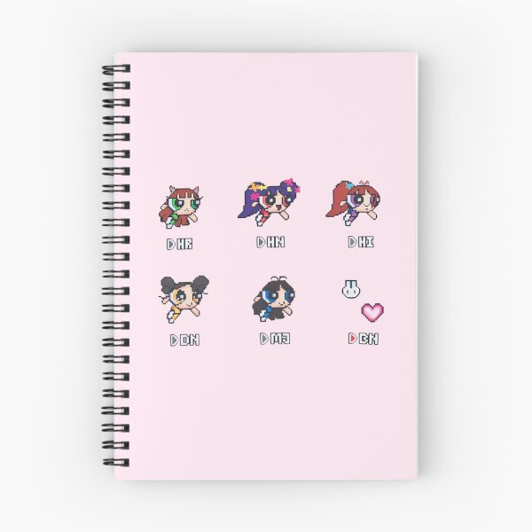 Item preview, NewJeans Powerpuff Girls Pixel Art Member Sprites designed and sold by moamaxshop.