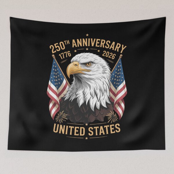 Item preview, 250 Years American Anniversary 1776-2026 USA designed and sold by TyraYoung.