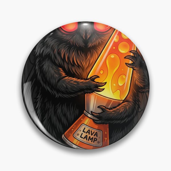 Item preview, Mothman Hugging A Lava Lamp designed and sold by J&K.
