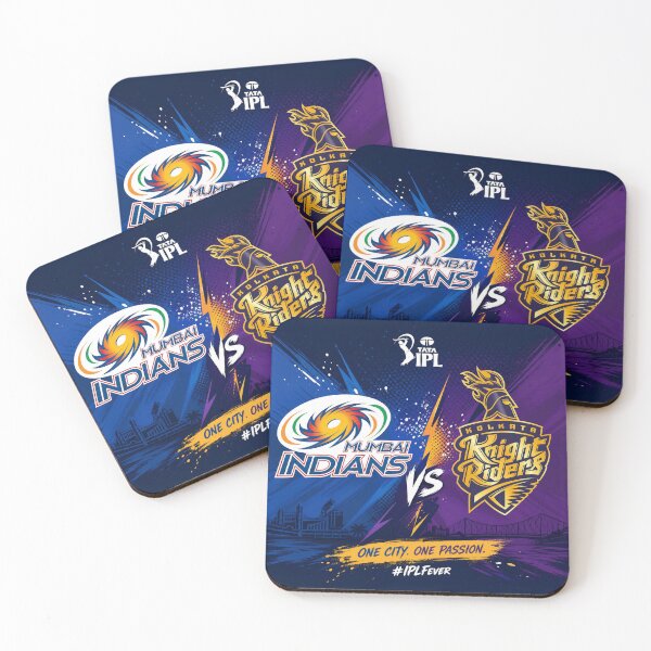 Item preview, Mumbai Indians vs Kolkata Knight Riders – IPL Fever Rivalry Tee designed and sold by Crick-Art.
