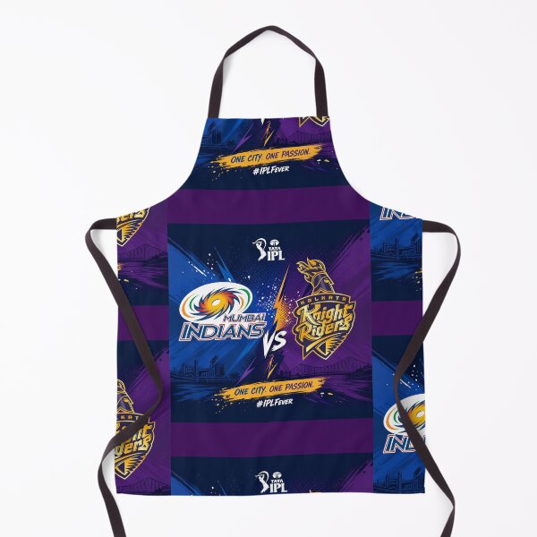 Item preview, Mumbai Indians vs Kolkata Knight Riders – IPL Fever Rivalry Tee designed and sold by Crick-Art.