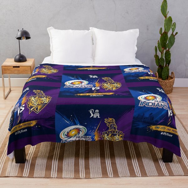 Item preview, Mumbai Indians vs Kolkata Knight Riders – IPL Fever Rivalry Tee designed and sold by Crick-Art.