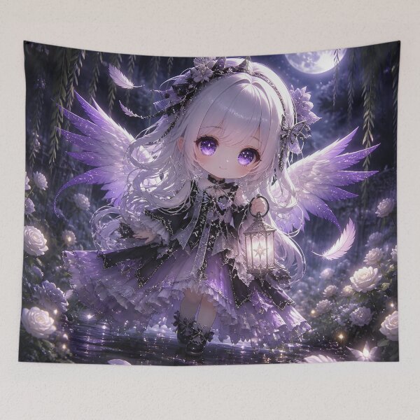 Item preview, Gothic Angel of the Forgotten Garden designed and sold by sigmaartstudio.