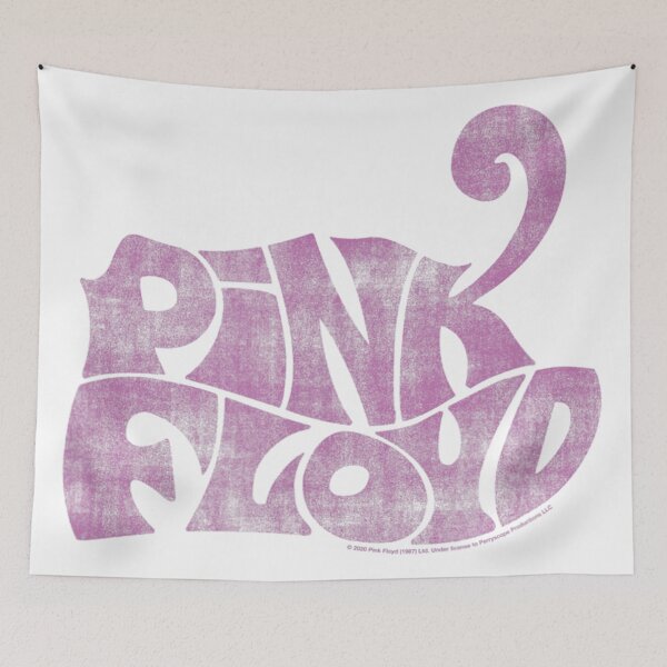 Item preview, Pink Floyd Psychedelic 70s Bubble Letter Purple Texture Retro Band designed and sold by playrify.