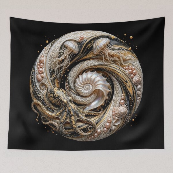 Item preview, Fibonacci pattern - Octopus  #15 designed and sold by andreisky.