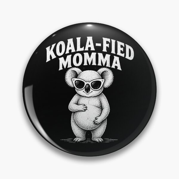 Item preview, Expecting Mother Koala-Fied Momma Funny Pregnancy Gear designed and sold by DynamicDesign.