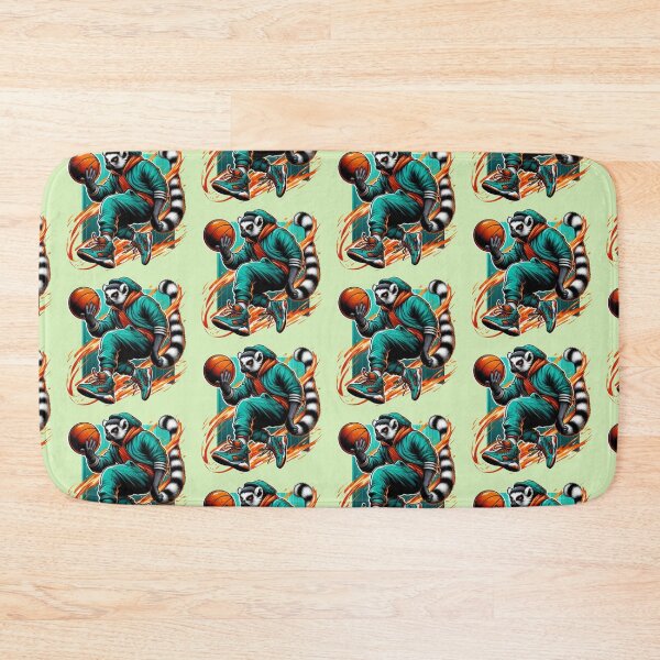 Item preview, Basketball Lemur – Streetwear Animal Sports Design designed and sold by Dogandesighn.