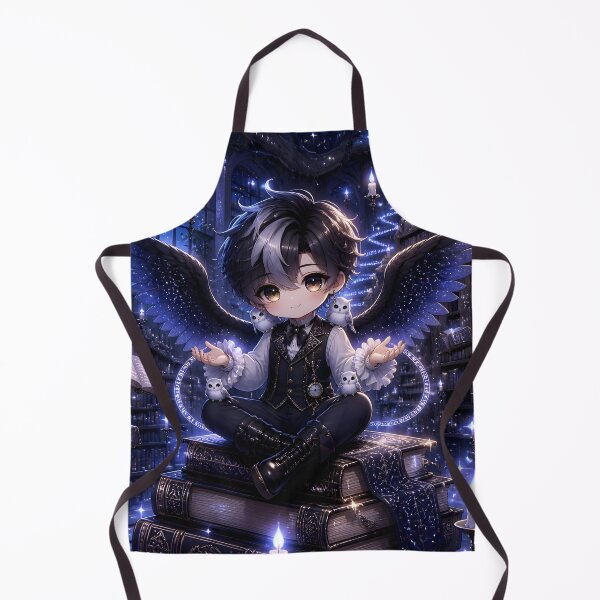 Item preview, Gothic Angel of the Midnight Library designed and sold by sigmaartstudio.