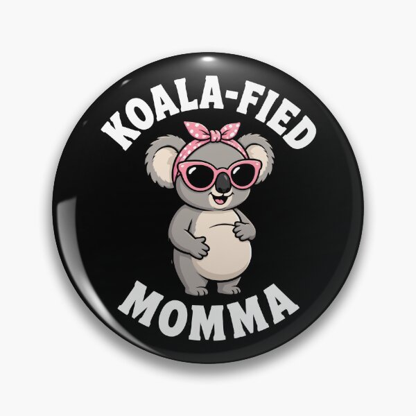 Item preview, Expecting Mother Koala-Fied Momma Funny Pregnancy Gear designed and sold by DynamicDesign.