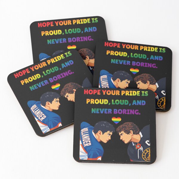 Item preview, Hope Your Pride Is Proud Loud And Never Boring LGBTQ Hockey Rivalry  designed and sold by EdificaturasArt.