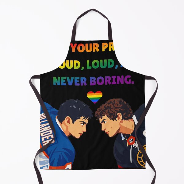 Item preview, Hope Your Pride Is Proud Loud And Never Boring LGBTQ Hockey Rivalry  designed and sold by EdificaturasArt.