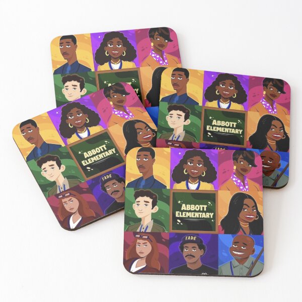 Item preview, Abbot Elementary School Portaits Cast Sitcom Graphic Cartoon designed and sold by tracynguyen23.