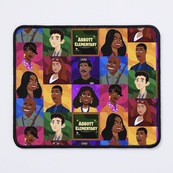 Item preview, Abbot Elementary School Portaits Cast Sitcom Graphic Cartoon designed and sold by tracynguyen23.