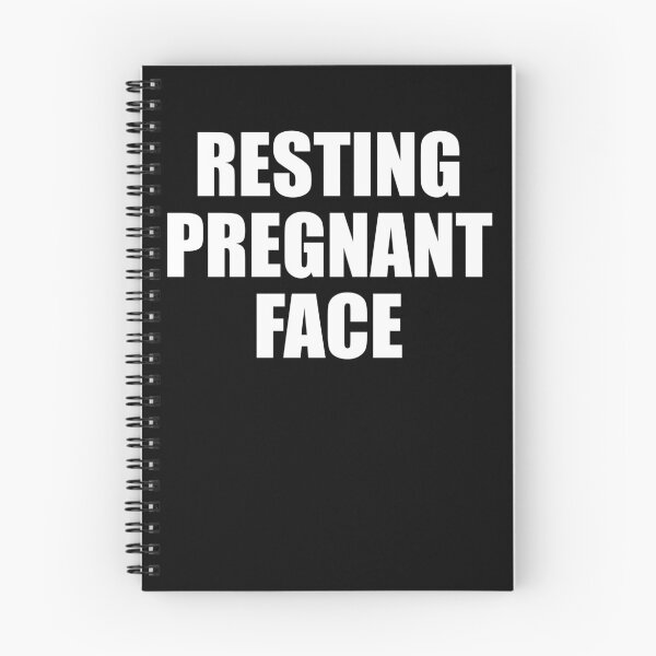 Item preview, Expecting Mother Resting Pregnant Face Funny Pregnancy Gear designed and sold by DynamicDesign.