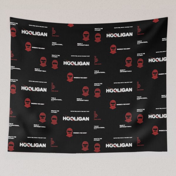 Item preview, BTS Hooligan International Hip Hop Concept Poster designed and sold by moamaxshop.