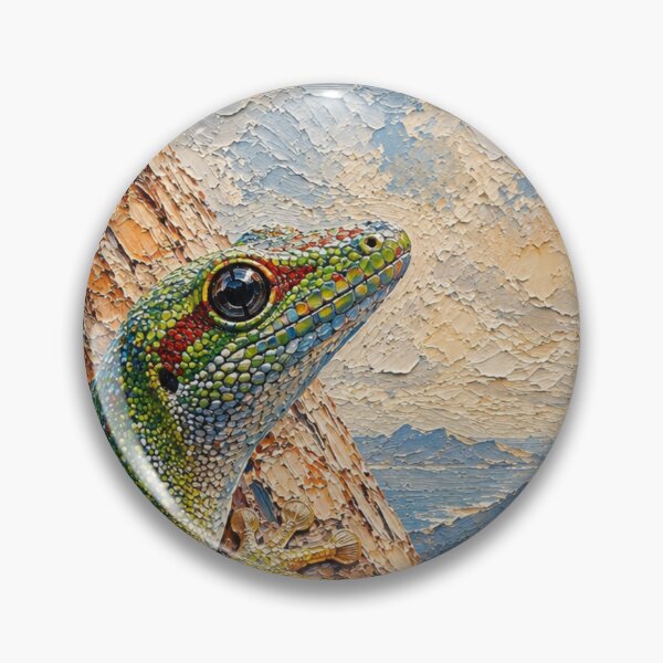 Item preview, Green Gecko - nature - Animal and Reptile Lovers designed and sold by artyfartypants.