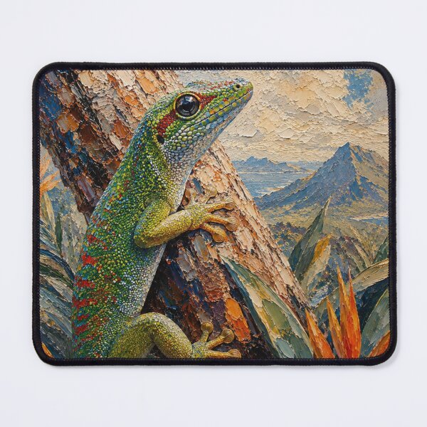 Item preview, Green Gecko - nature - Animal and Reptile Lovers designed and sold by artyfartypants.
