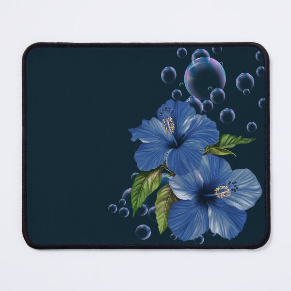 Item preview, hibiscus flower graphic beautiful flower design, Blue Hibiscus  designed and sold by panguin8SCh.