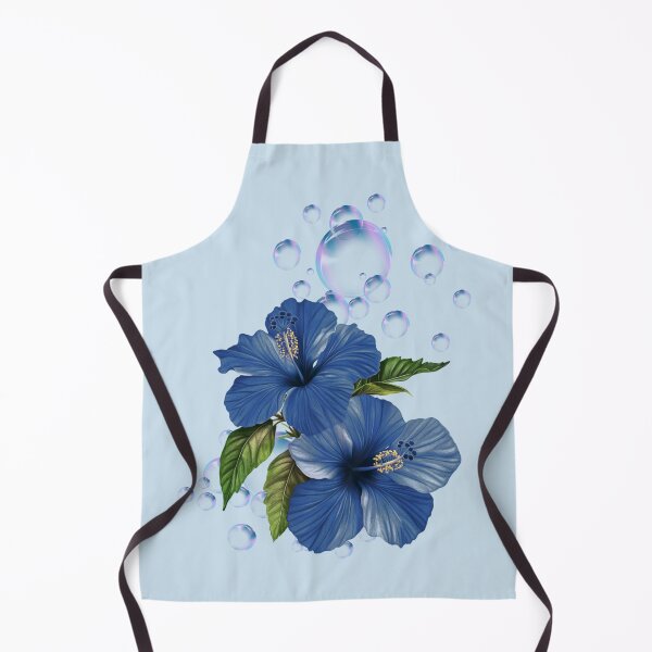 Item preview, hibiscus flower graphic beautiful flower design, Blue Hibiscus designed and sold by panguin8SCh.