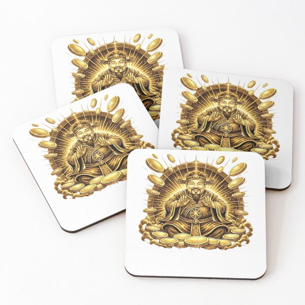Item preview, Golden God of Wealth Luxury Caishen Fortune Deity T-Shirt designed and sold by 无限丰富.
