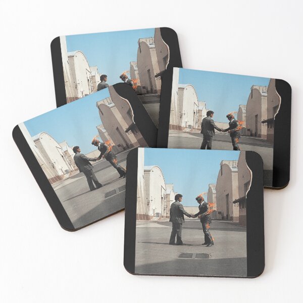 Item preview, Pink Floyd Wish You Were Here Burning Man Handshake designed and sold by playrify.