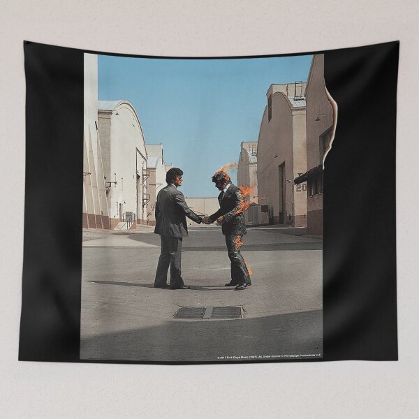 Item preview, Pink Floyd Wish You Were Here Burning Man Handshake designed and sold by playrify.
