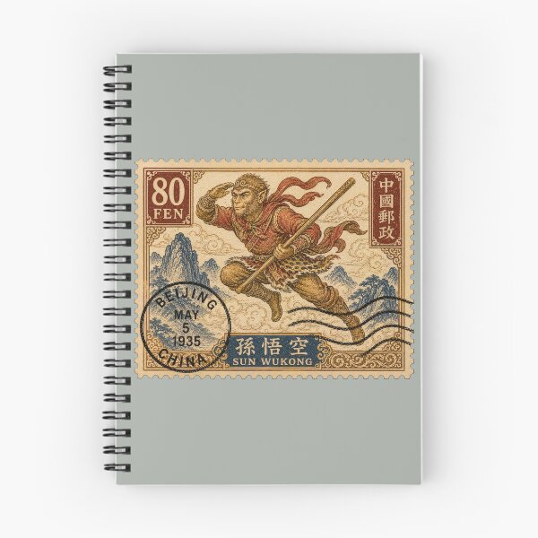 Item preview, Sun Wukong postage stamp designed and sold by JJSizzleheimer.