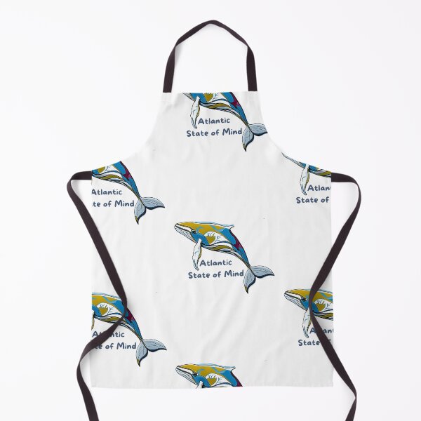 Item preview, Atlantic State of Mind — Whale Art Ocean Illustration | Coastal Summer designed and sold by lapinu.