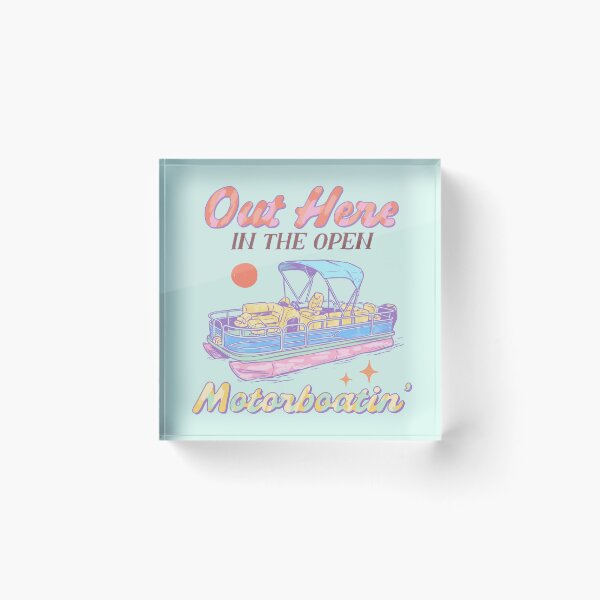 Item preview, Lake Day Motorboating Summer Outdoor Activity Tee, Lake time Hand drawn designed and sold by JDVNart.