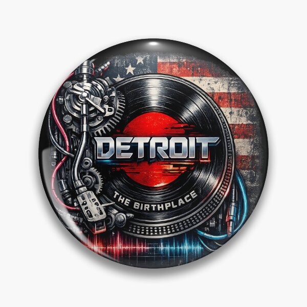 Item preview, Detroit Techno Birthplace Industrial Global Tour designed and sold by  ZenRave Designs.