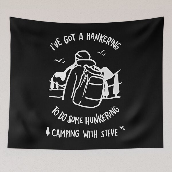Item preview, camping with steve merch designed and sold by dieskoal.